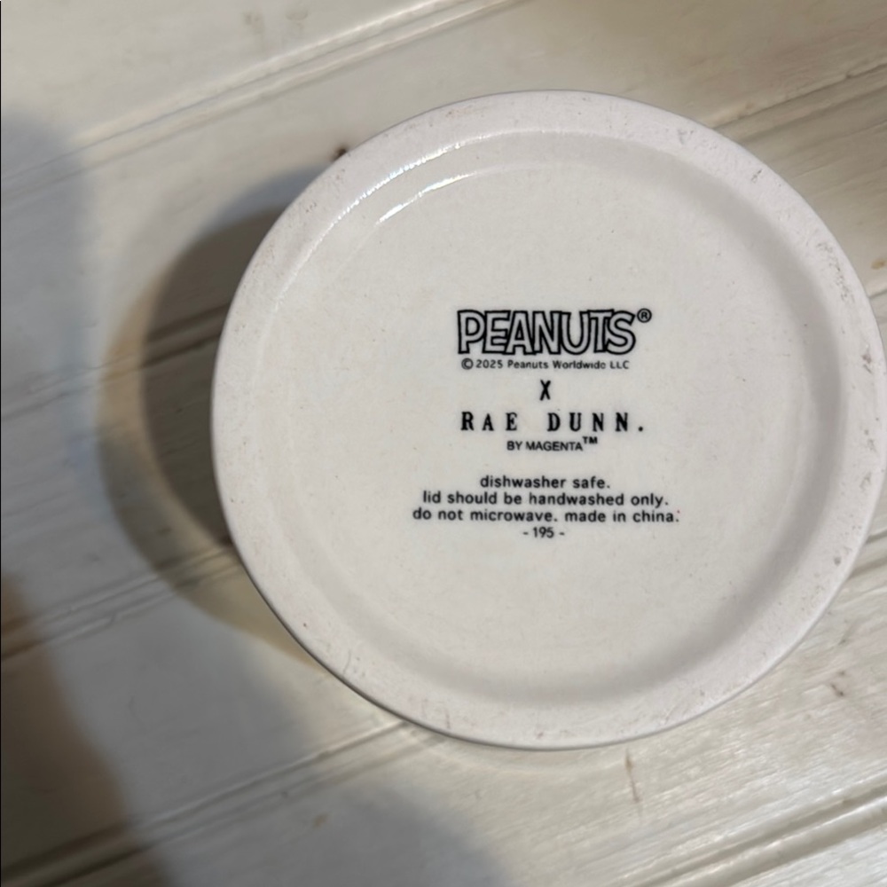 Rae Dunn Baseball Snoopy Canister set. - Picture 7 of 7